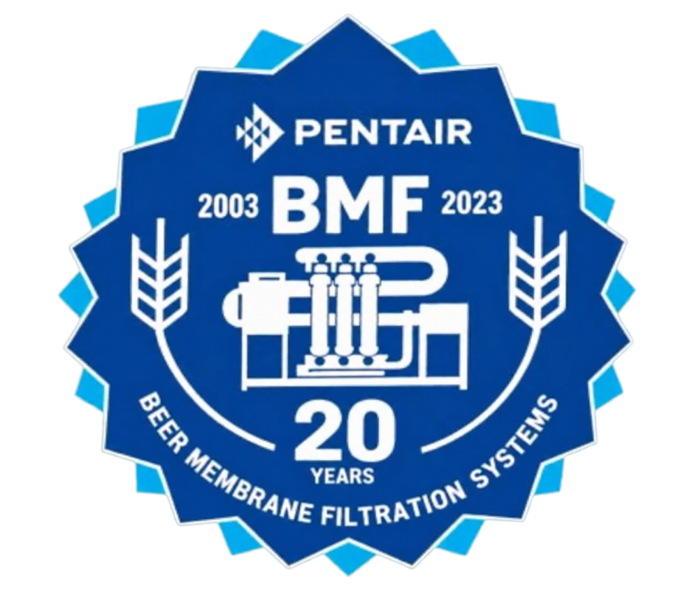 Pentair BMF 20 Years — Beer Membrane Filtration Systems 2003–2023