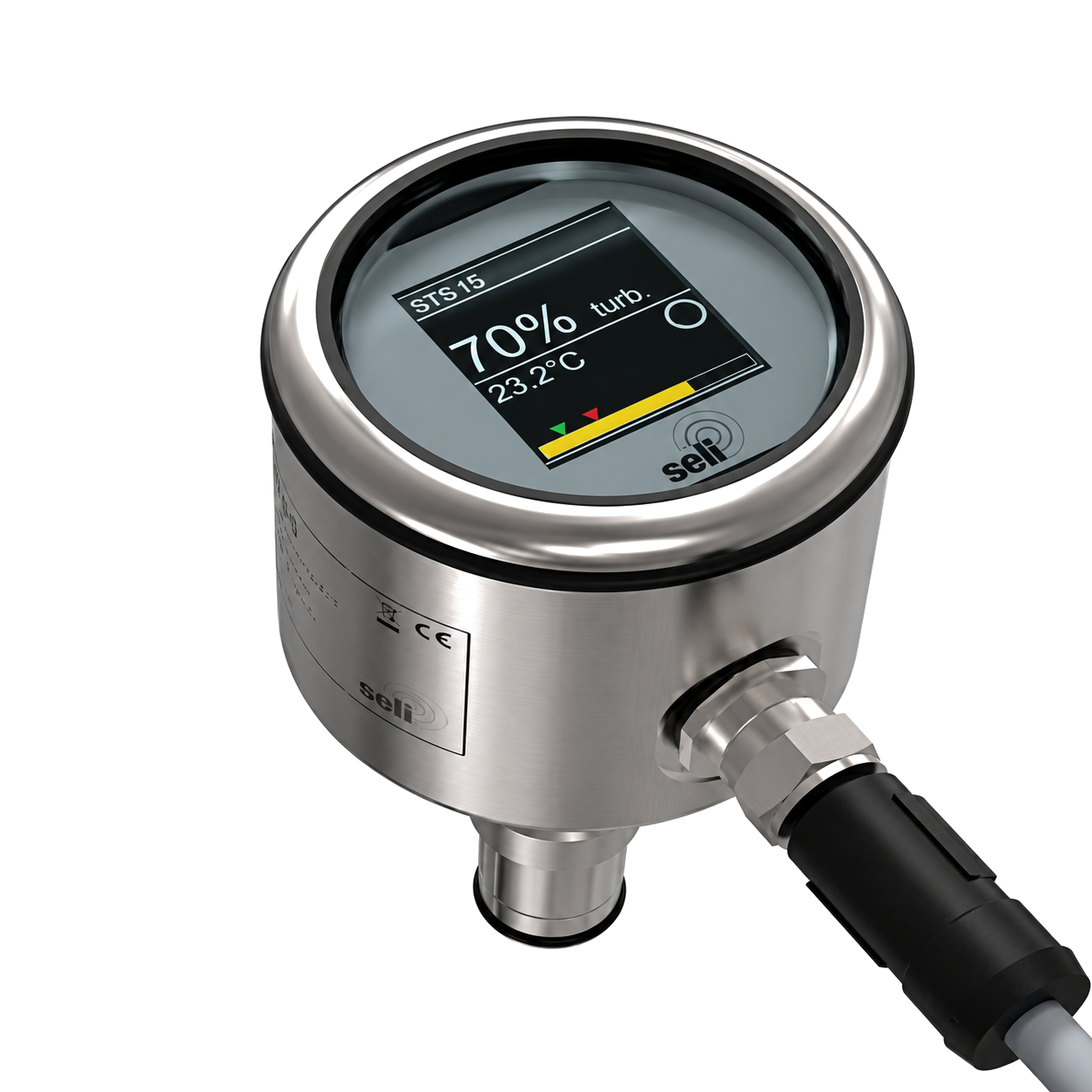 Sensor Seli STS 15 para instrumentação de processo